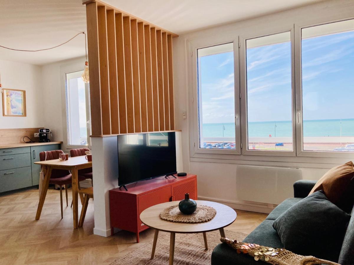 Reve Sale Appartement Vue Mer 2 A 4 Pers Dieppe Exterior photo